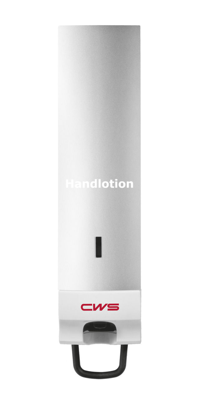 CWS Handlotionspender ParadiseLine Handlotion Slim 500 ml | mit Panel Silber