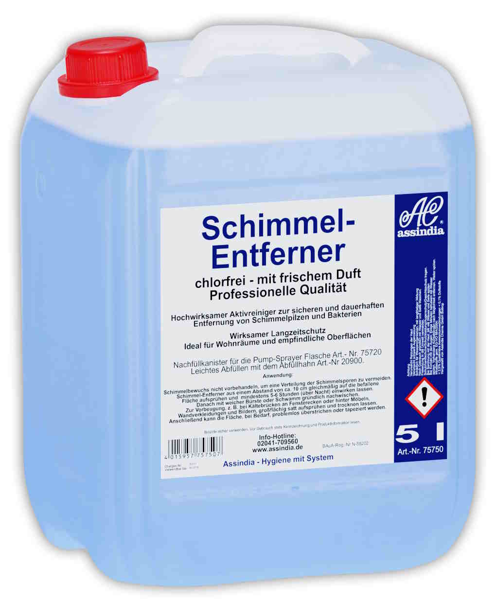 Schimmelentferner Professional chlorfrei 5 Liter