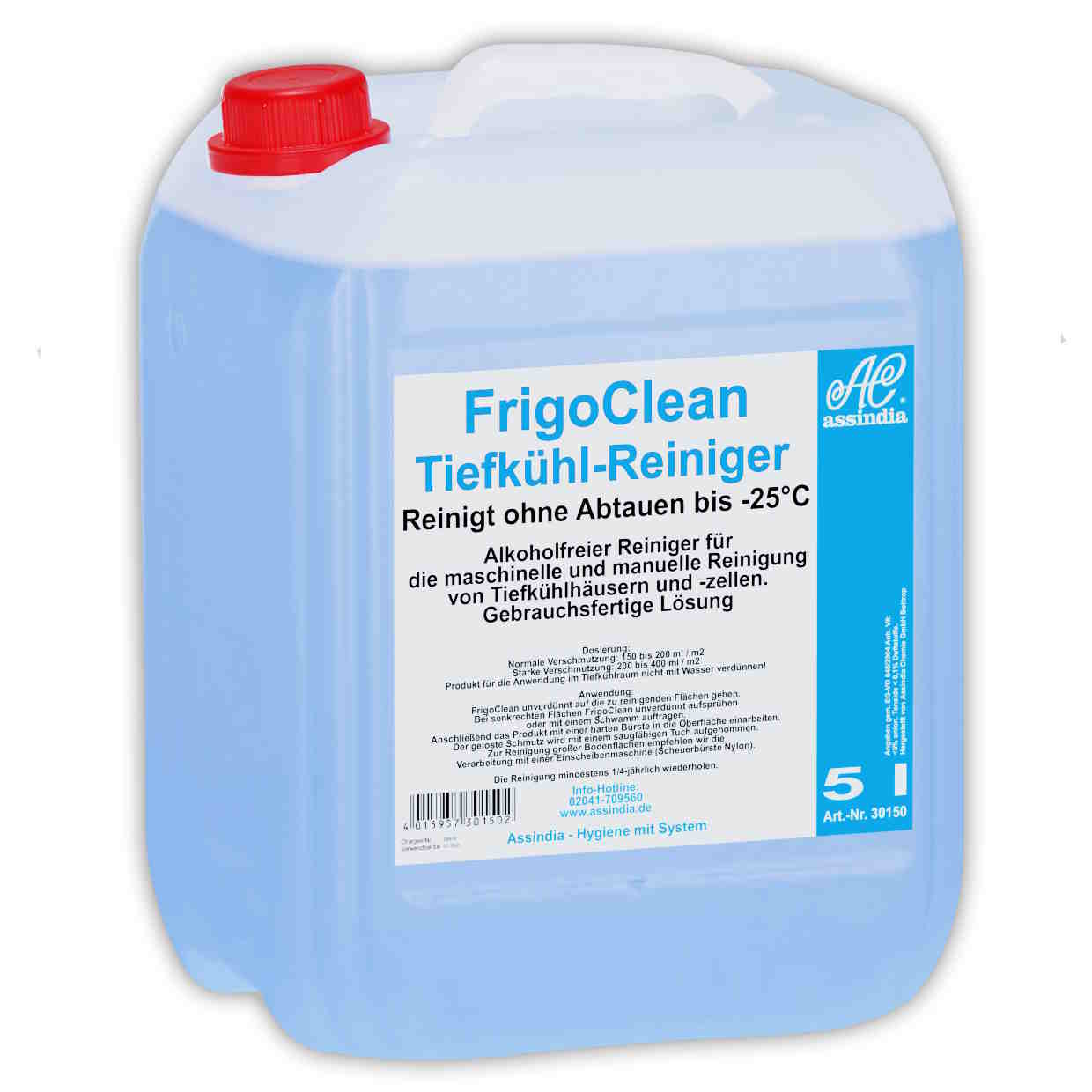 Tiefkühlreiniger Frigoclean für Kühlhäuser | 5 Liter Kanister