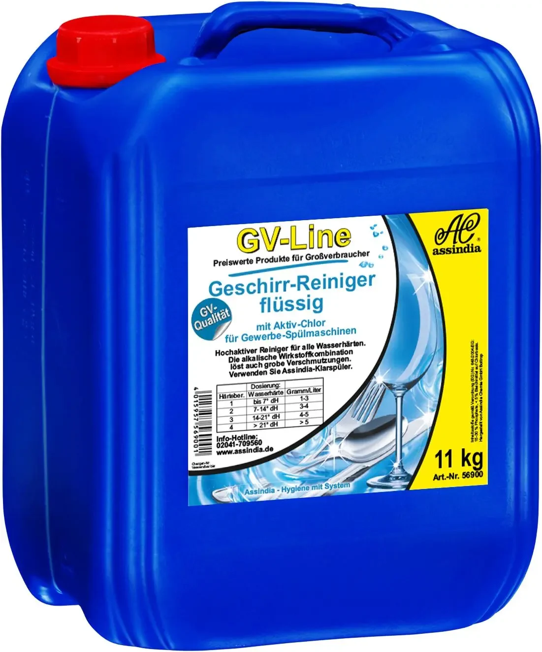 Geschirr-Reiniger flssig GV-Line  11  kg Kanister