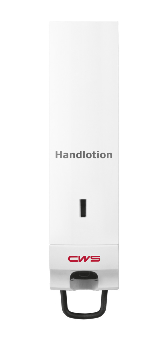 CWS Handlotionspender ParadiseLine Handlotion Slim 500 ml | mit Panel weiß  CWS Handlotionspender ParadiseLine Handlotion Slim 500 ml | mit Panel weiß