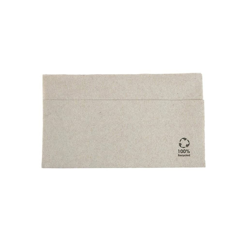 rPapier-Servietten 33 x 33 cm, 1-lagig, 1/8 Falz, ungebleicht |  4800 Stück