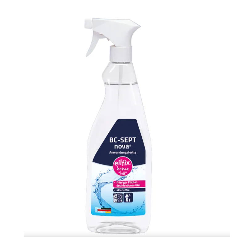 Eilfix ® Schnelldesinfektion Spray Home BC-Sept Nova | Karton = 12 x 1 Ltr. Flasche
