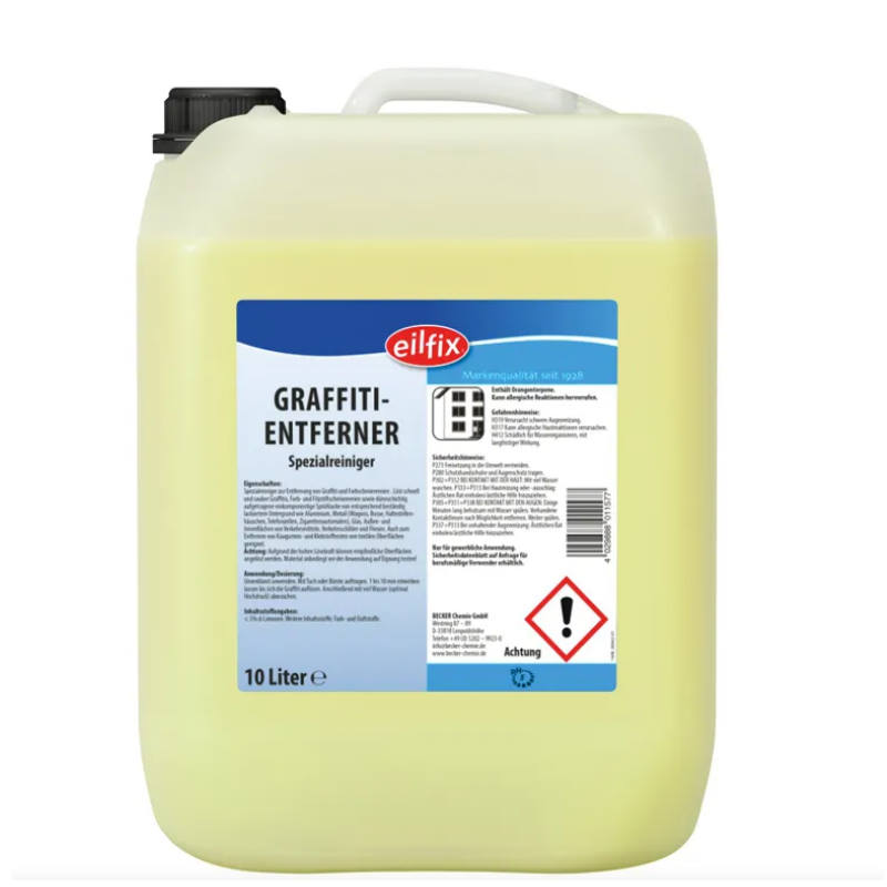  Eilfix Graffiti Entferner Fassadenreiniger 10 l Kanister 
