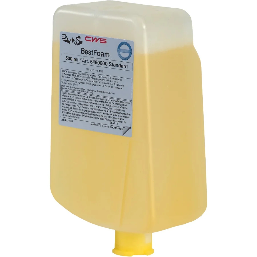 CWS Seifenkonzentrat BestFoam Standard Zitrusduft | CWS 5470|1 Karton = 12 x 1000 ml