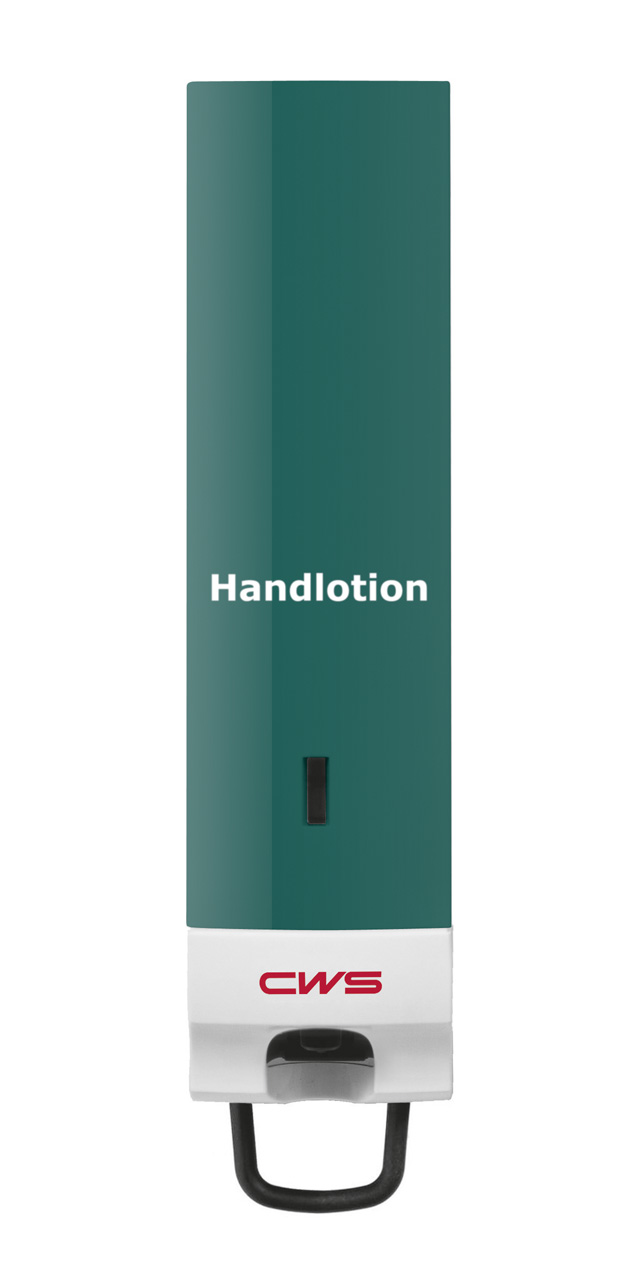 CWS Handlotionspender ParadiseLine Handlotion Slim 500 ml | mit Panel Grün CWS Handlotionspender ParadiseLine Handlotion Slim 500 ml | mit Panel Grün