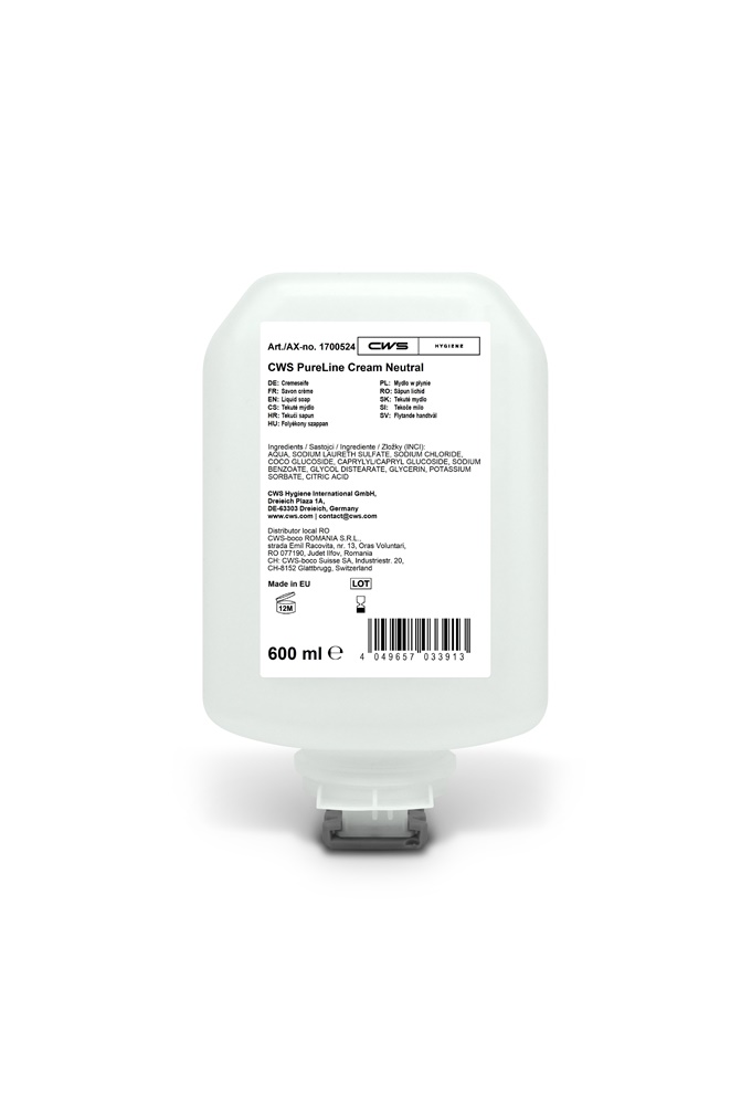 PureLine Cream Neutral| VE = 8 x 600 ml PureLine Cream Neutral| VE = 8 x 600 ml