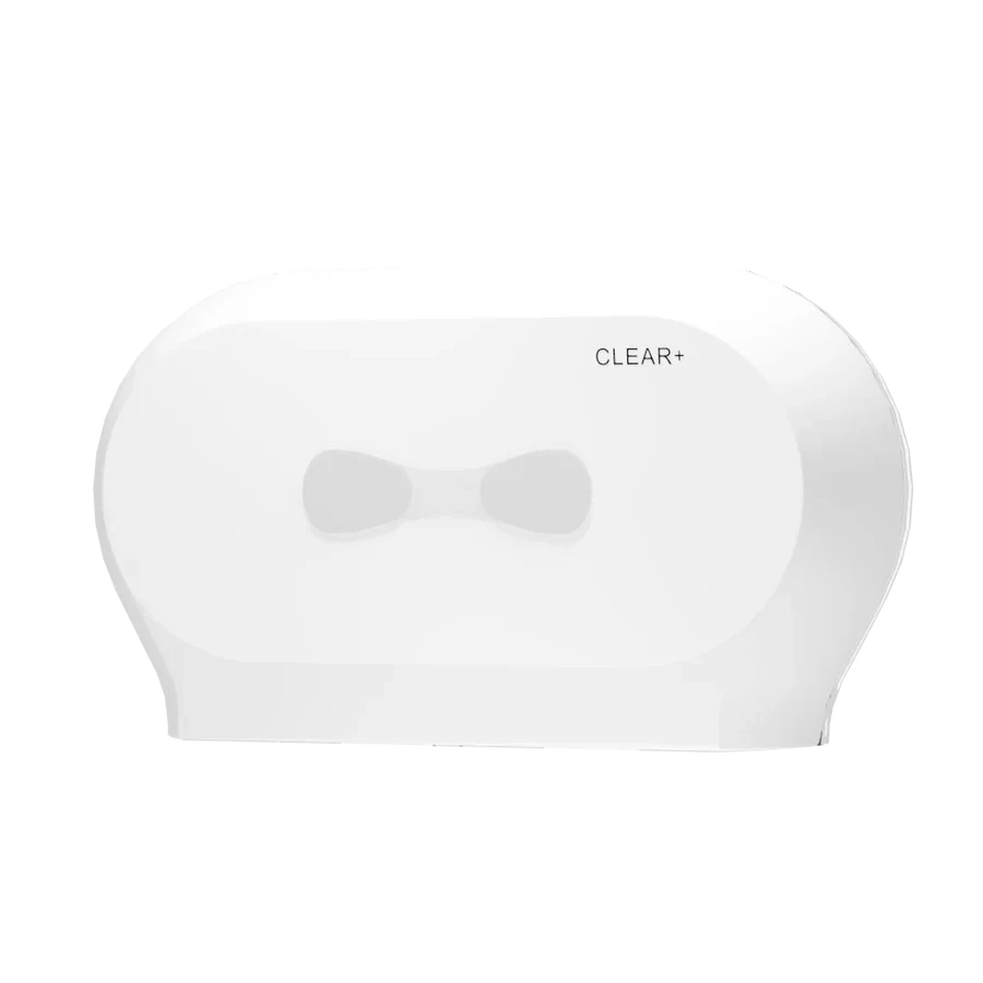 1701670 CWS Clear+ Midi Toilettenpapierspender wei