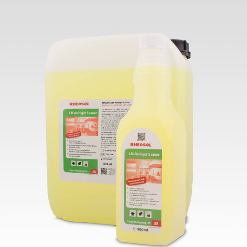 RHEOSOL-LM-Reiniger S sauer Kanister 10 Liter