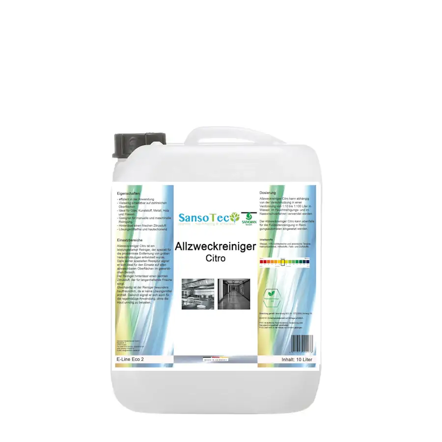 Allzweckreiniger Citro – Universalreiniger mit frischem ZitrusduftAllzweckreiniger Citro – Universalreiniger mit frischem Zitrusduft