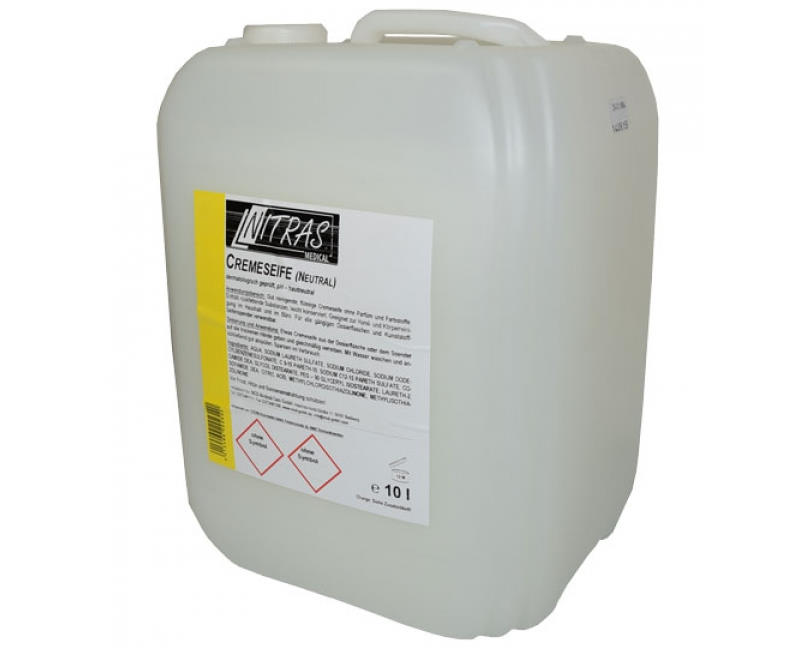 NITRAS MEDICAL Waschlotion  |  Kanister 10 Liter  NITRAS MEDICAL Waschlotion  |  Kanister 10 Liter