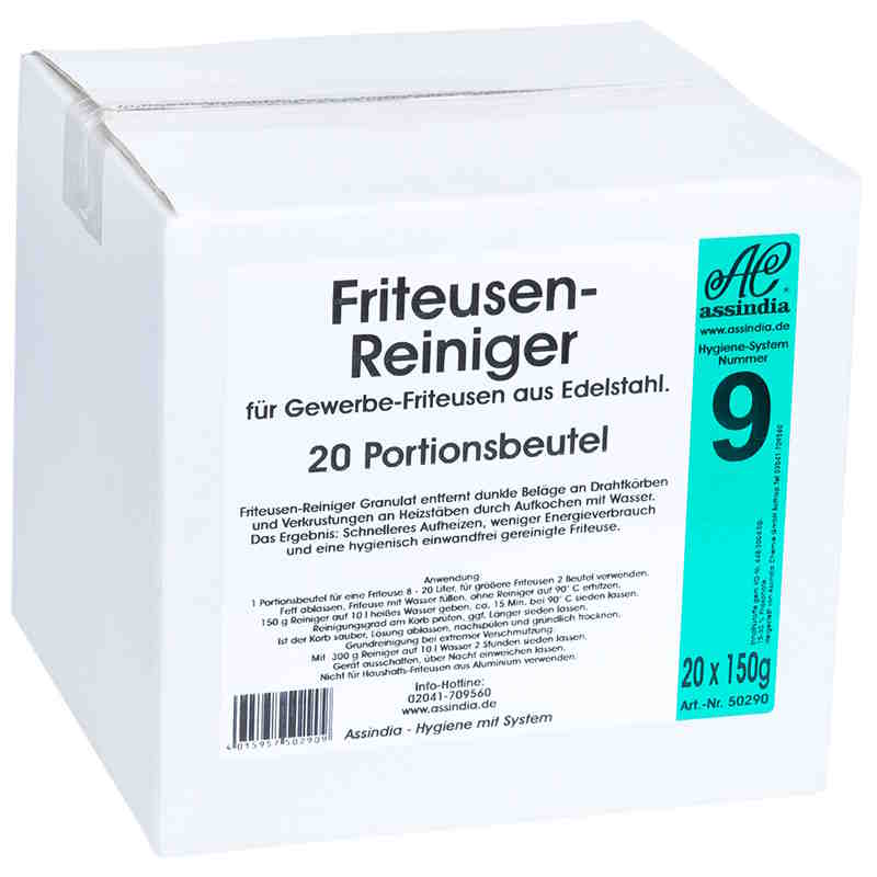 Friteusen-Reiniger Pulver Professional | 20 Portionsbeutel  je 150g