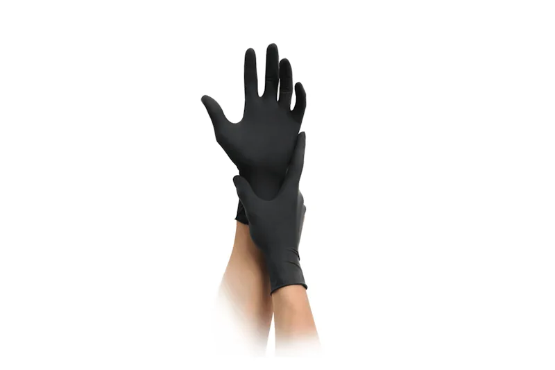 Nitrilhandschuhe günstig kaufen in den Farben Schwarz, weiß und Blau