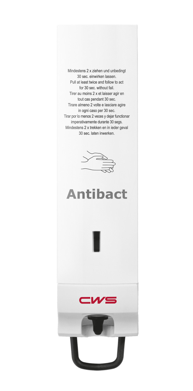 CWS Seifenschaumspender ParadiseLine Antibact Slim 500 ml |Farbe: weiß CWS Seifenschaumspender ParadiseLine Antibact Slim 500 ml |Farbe: weiß