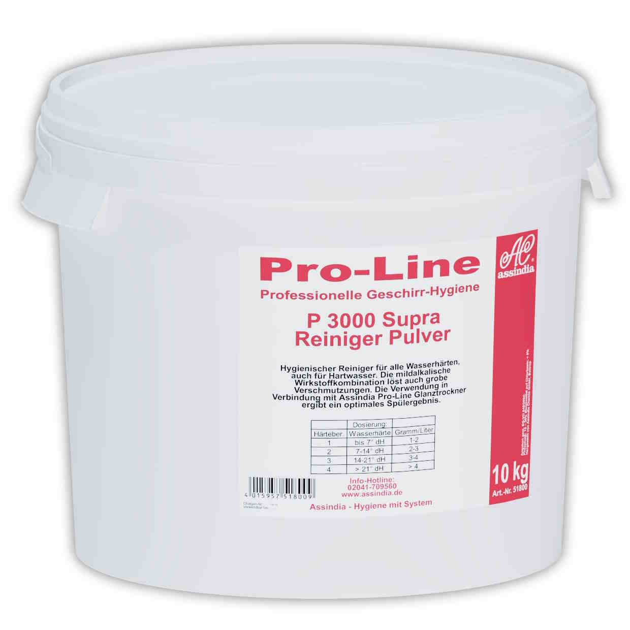 Pro-Line P 3000 ProLine Geschirr-Reiniger Pulver | 10 kg Eimer