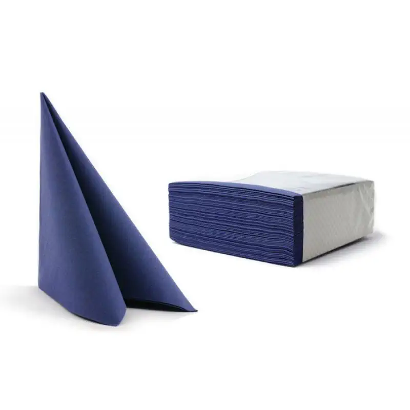 1600 Stück Zelltuch Servietten 40 x 40 cm, 1/4-Faltung, 3-lagig | 1 Karton = 8 x 200 Stück