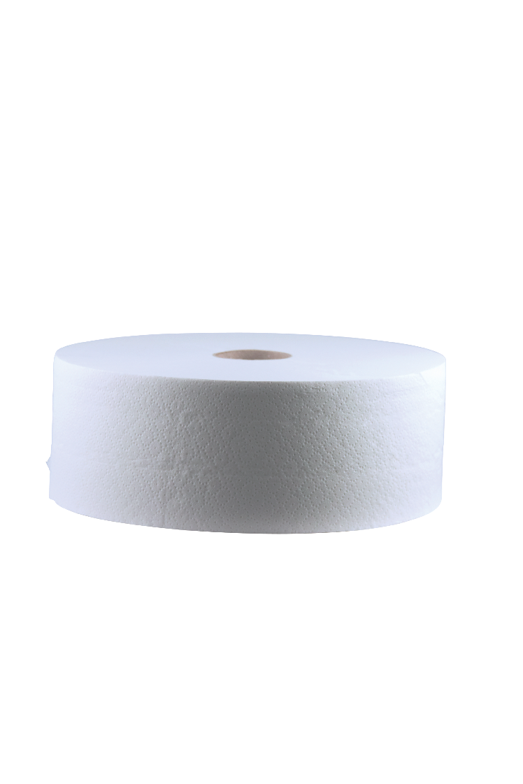 CWS Toilettenpapier Großrolle Tissue unperforiert, 2-lagig 380 m | VE= 6 Rollen