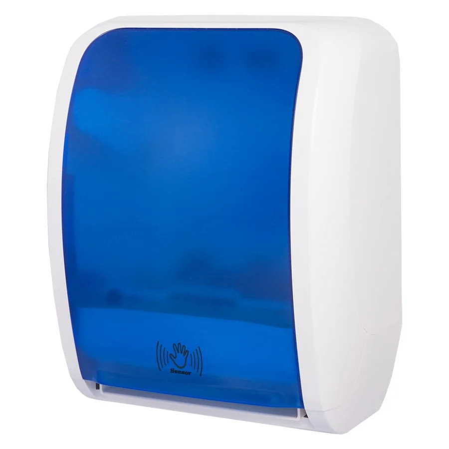 COSMOS Handtuchrollenspender Sensor - Farbe: weiß/blau