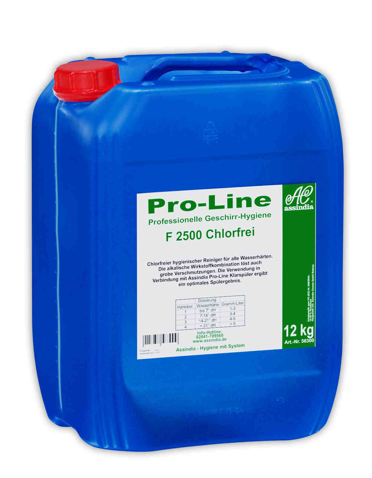 Pro-Line F 2500 chlorfrei flüssiger Geschirr-Reiniger | 12 kg Kanister