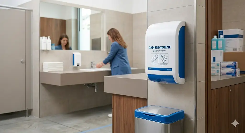 Hygienebehälter, Hygienebeutel & Tampon- Spender, Damenhygienebeutel