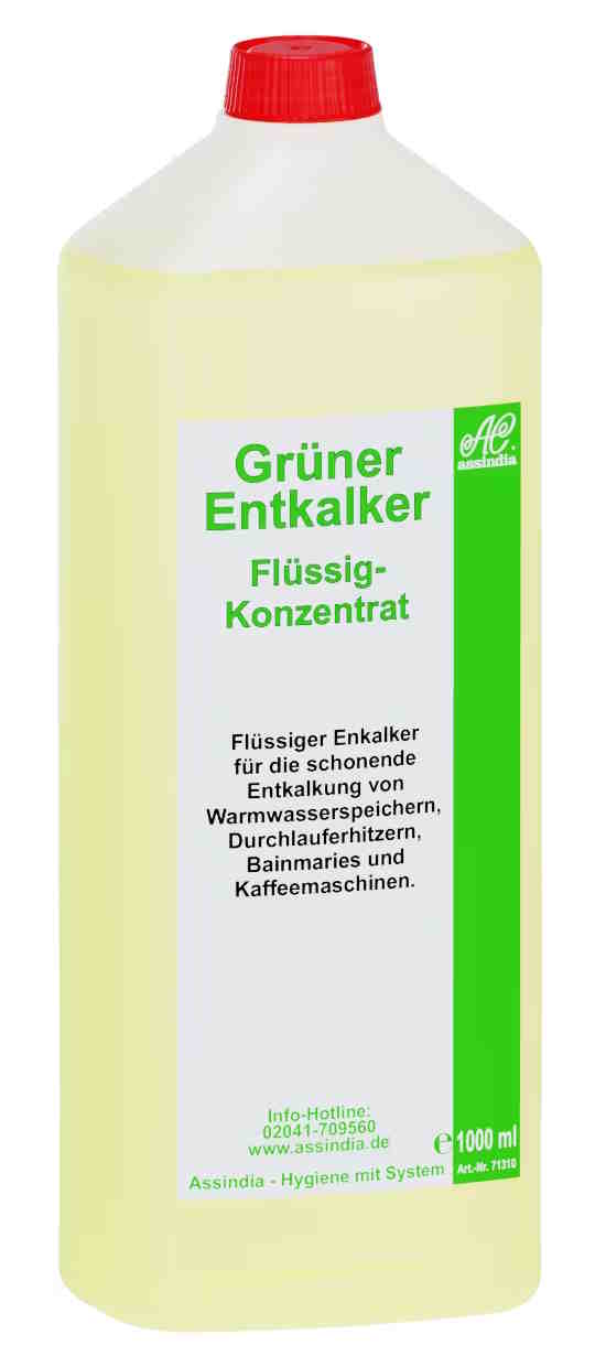 Grüner Entkalker flüssiges Konzentrat | VE= 6 x 1000 ml