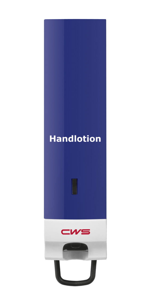CWS Handlotionspender ParadiseLine Handlotion Slim 500 ml | mit Panel Blau CWS Handlotionspender ParadiseLine Handlotion Slim 500 ml | mit Panel Blau