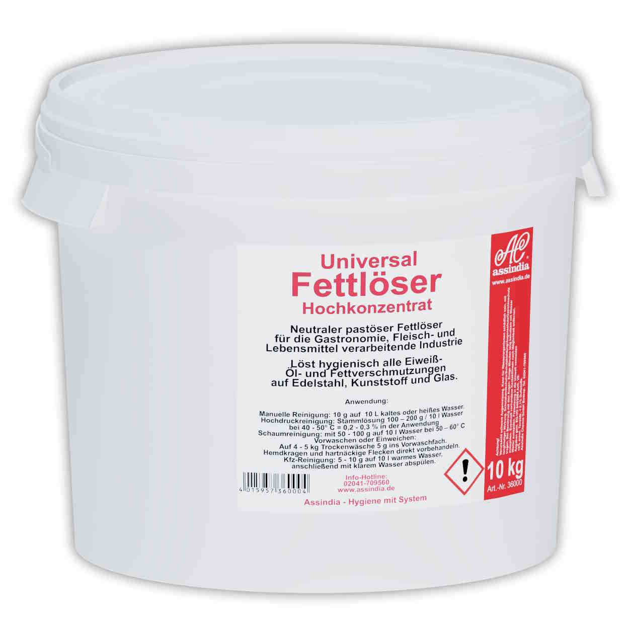 Universal-Fettlöser Hochkonzentrat Paste Metzgerseife | 5 kg Eimer 