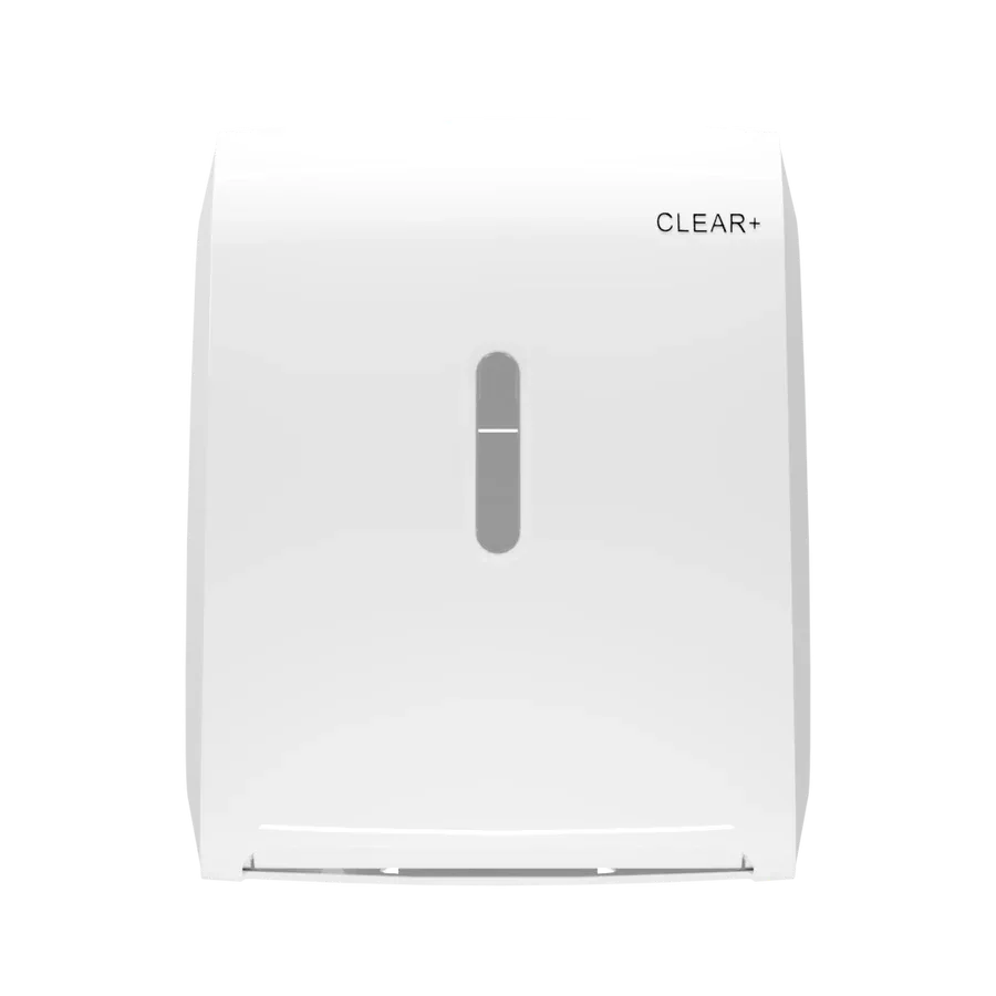 1701517   Clear+ Handtuchrollen-Spender wei
