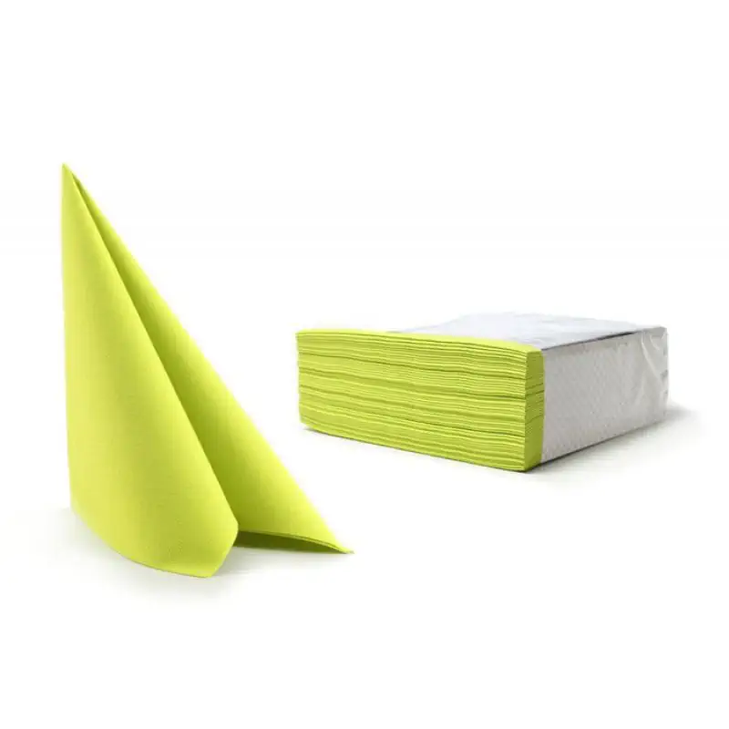 1600 Stück Zelltuch Servietten 40 x 40 cm, 1/4-Faltung, 3-lagig | 1 Karton = 8 x 200 Stück