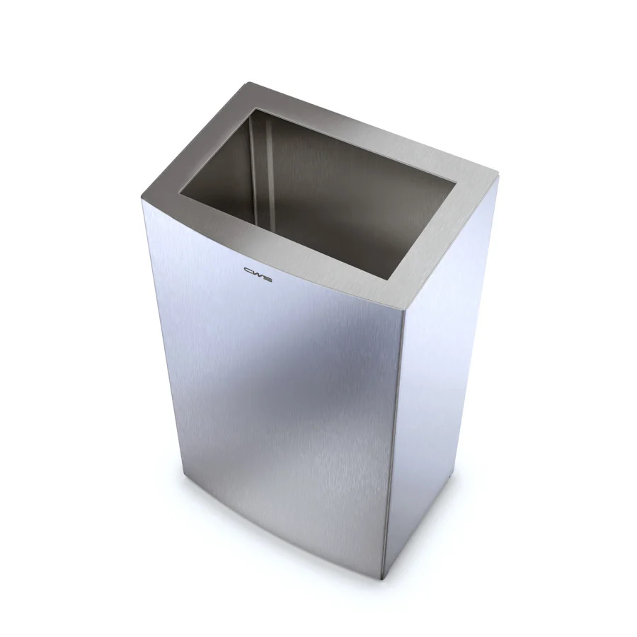  CWS Einwurf-Rahmen zu Abfallbehälter Stainless Steel Paper Bin 25 l 