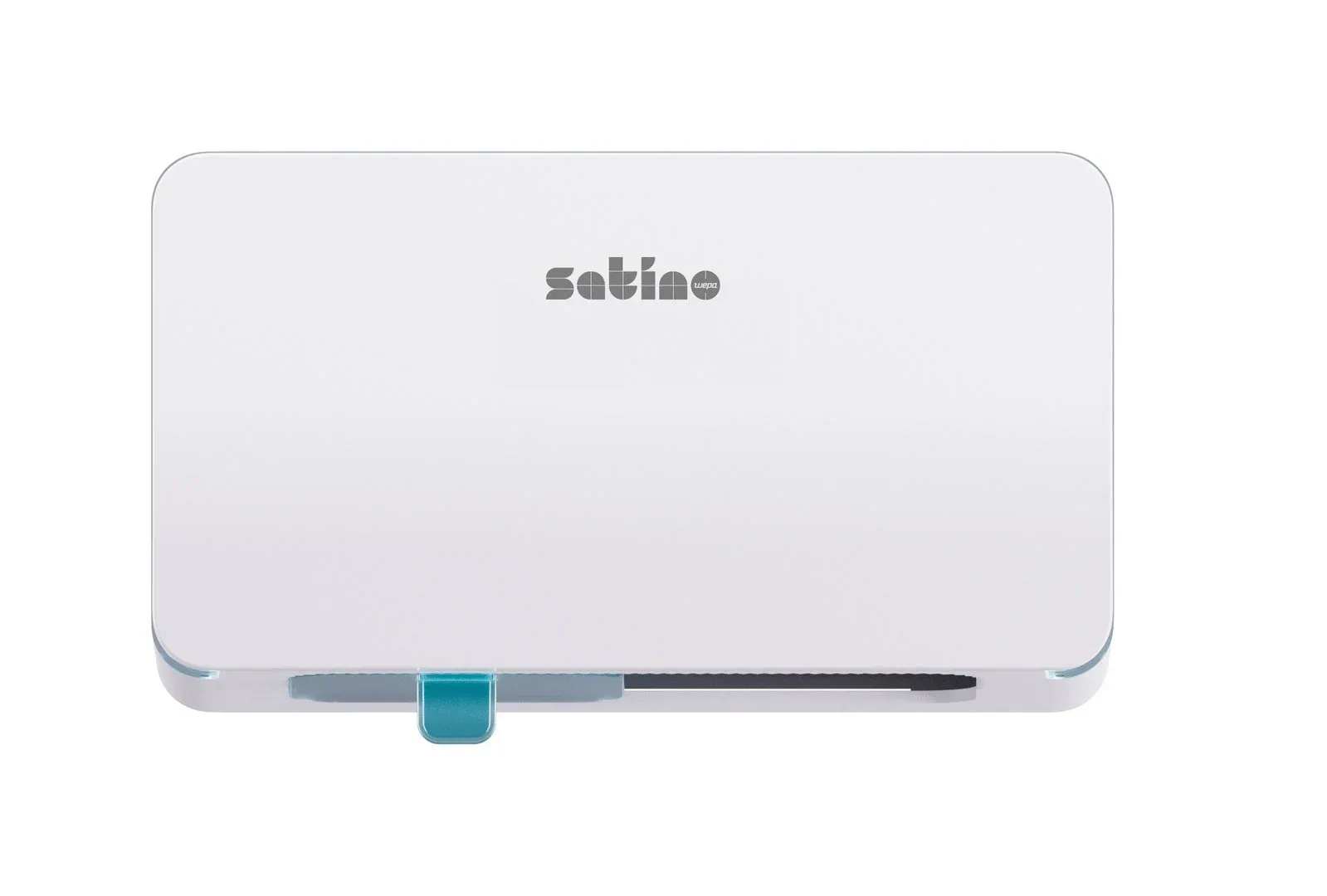 333426 Satino HYGINITY Design doppelrollen-Toilettenpapierspender wei