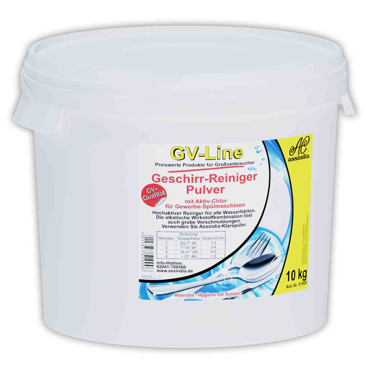 Geschirr-Reiniger Pulver GV-Line  | 10 kg Eimer