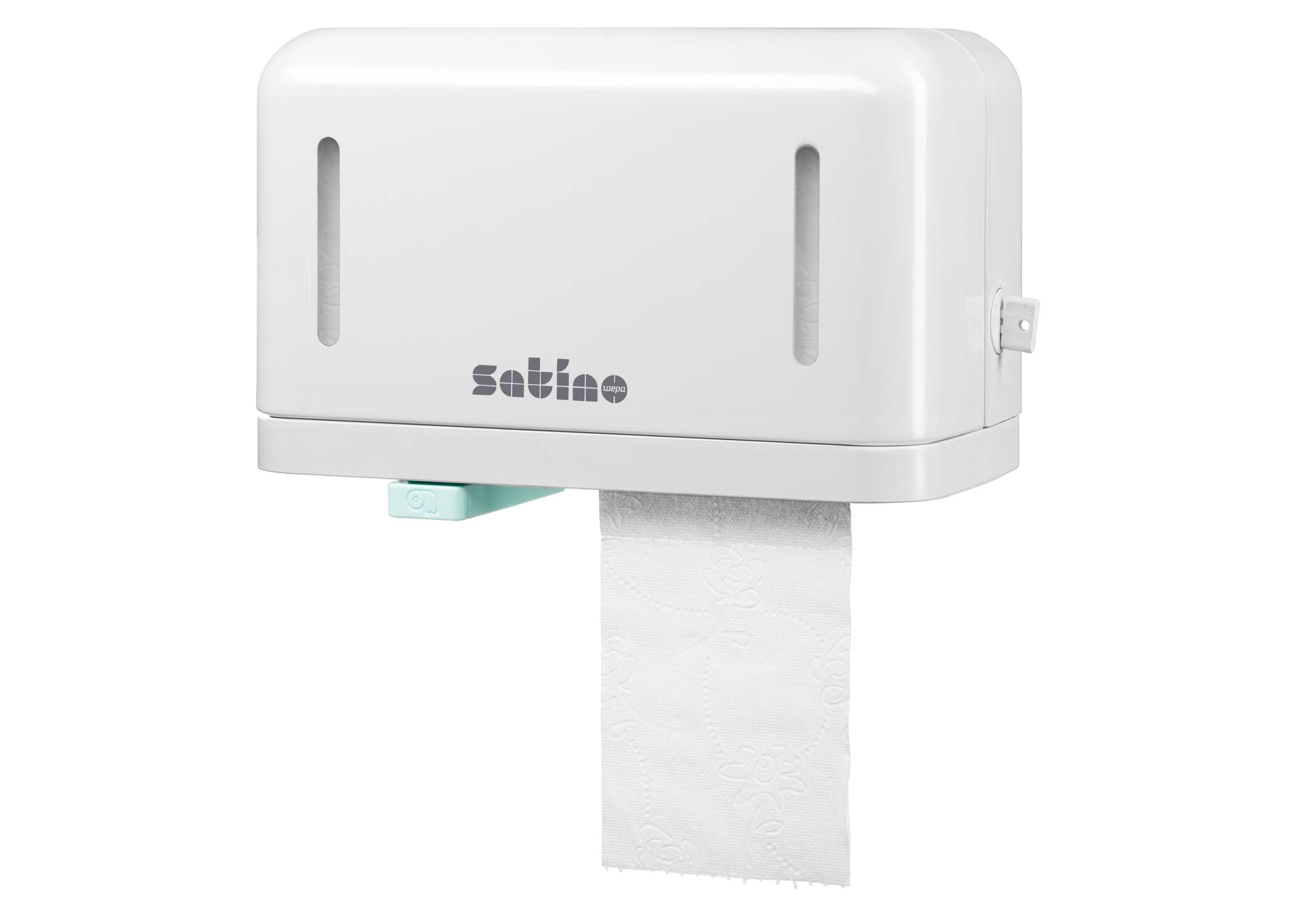 Wepa Satino Kleinrollen Doppelrollen Toilettenpapier Spender  MT1-kompatibel
