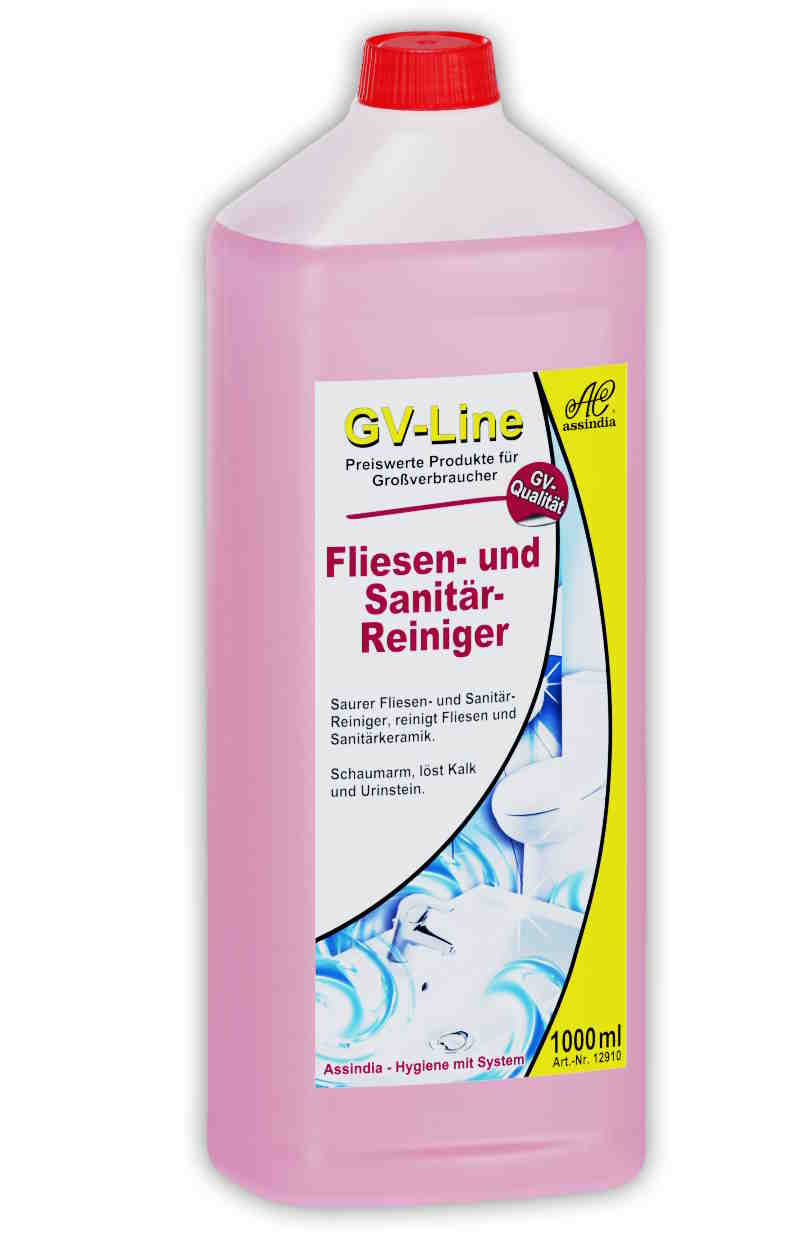 Sanitärreiniger GV 1000ml Flasche | Karton = 6 x 1 Liter