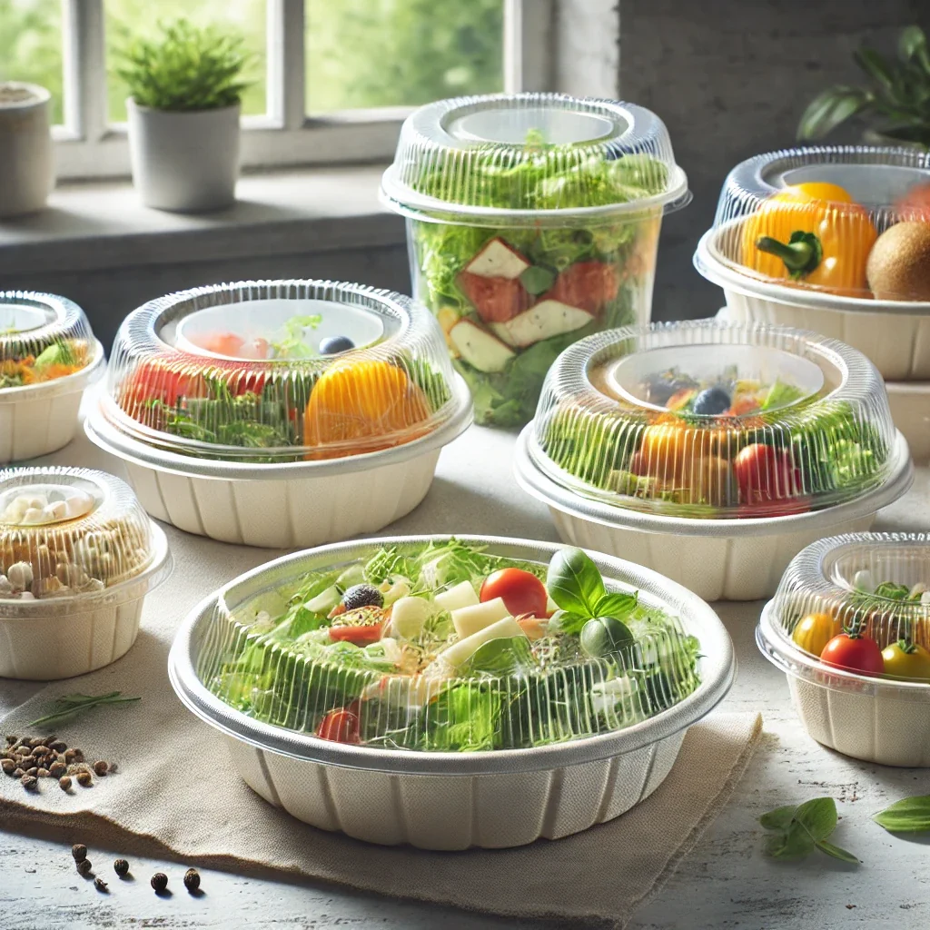 Nachhaltige Salat und Feinkostverpackungen Sicher, Frisch und Umweltfreundlich Nachhaltige Salat und Feinkostverpackungen Sicher, Frisch und Umweltfreundlich