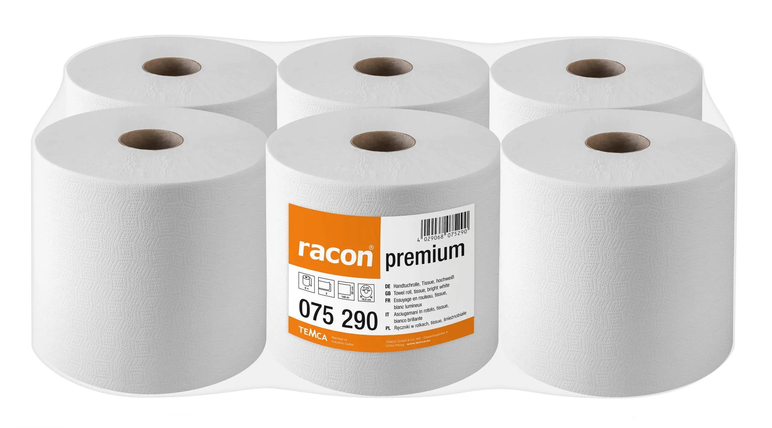075290 Racon Premium Handtuchrollen fr Handtuchrollenspender