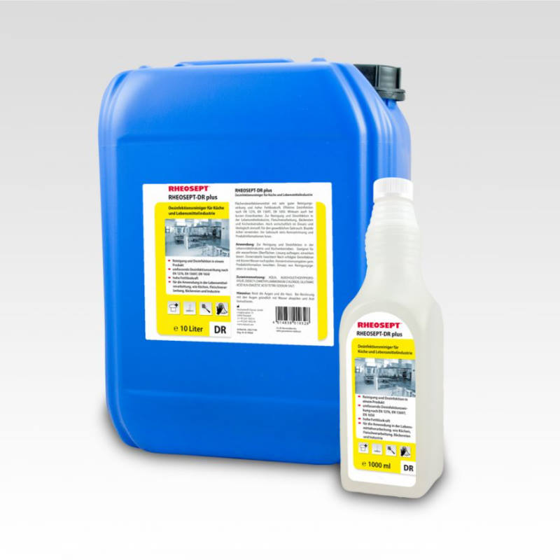 Desinfektionsreiniger für Küchen Rheosept-DR plus 10 Liter Kanister
