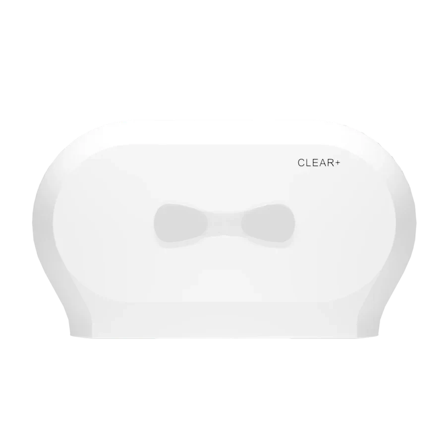 1701670 CWS Clear+ Midi Toilettenpapierspender wei