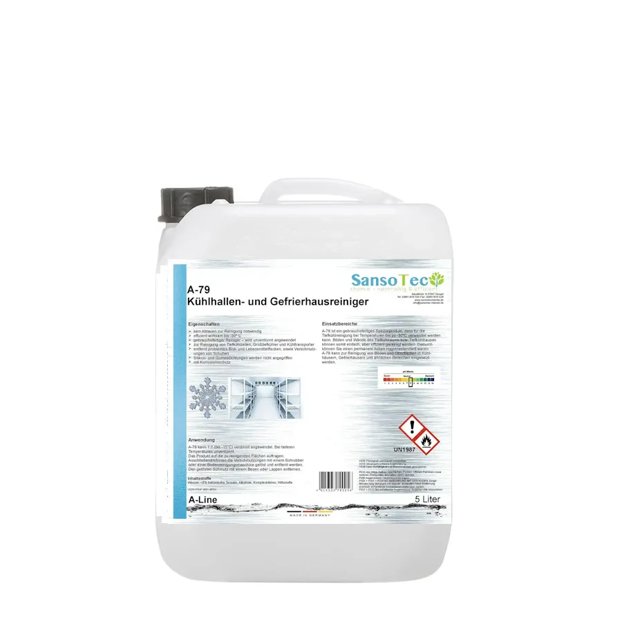 A-79 Kühlhallen- und Gefrierhausreiniger | 5 Liter Kanister