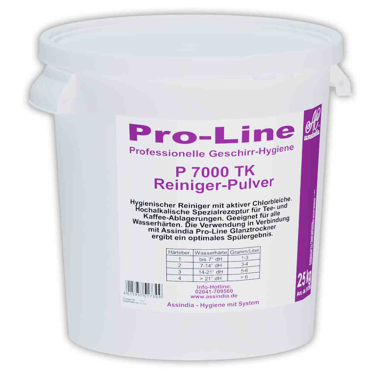 Pro-Line P 7000 TK Geschirr-Reiniger Pulver | 25 kg Eimer