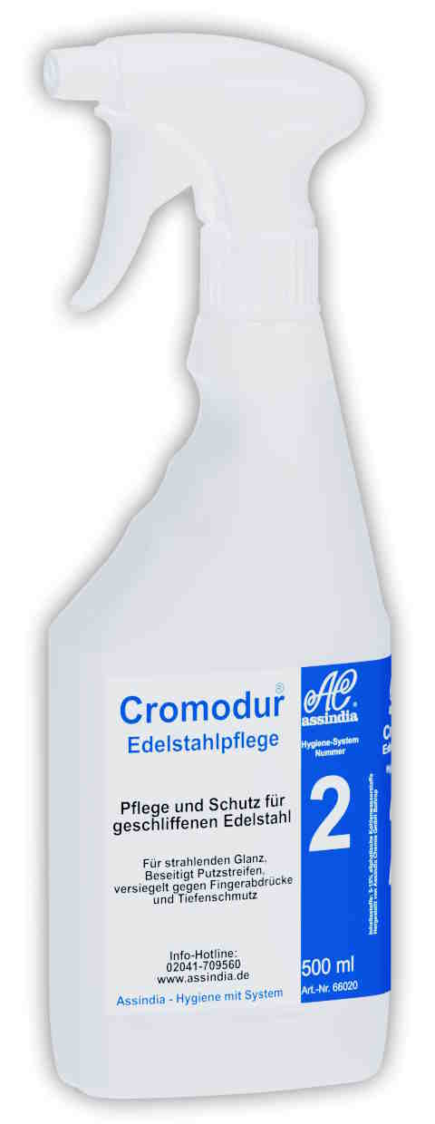 Cromodur Edelstahlpflege 500ml Sprayer 