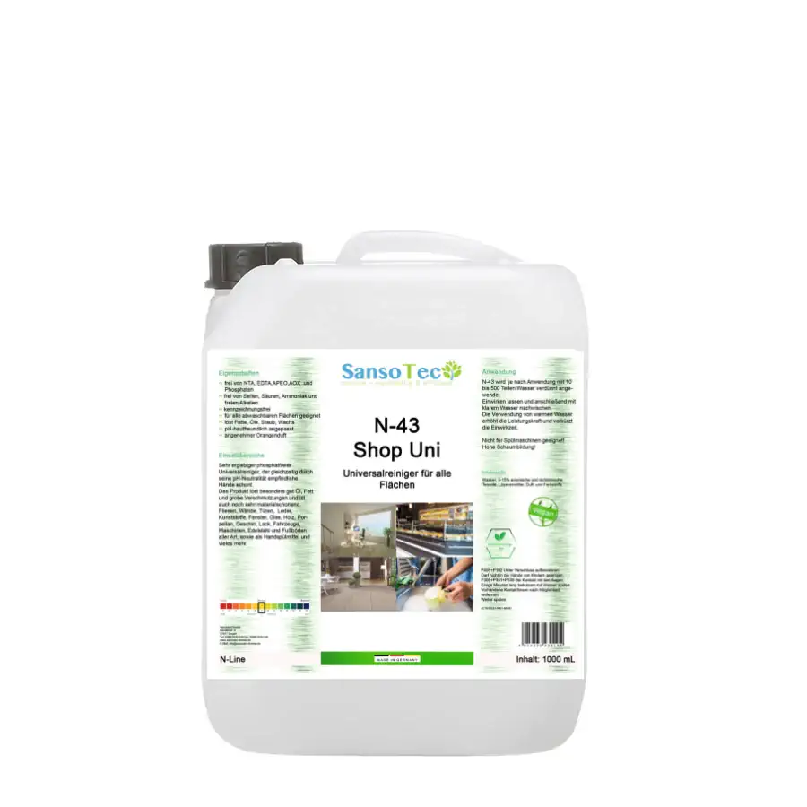 N-43 Shop Uni Universalreiniger für alle Flächen