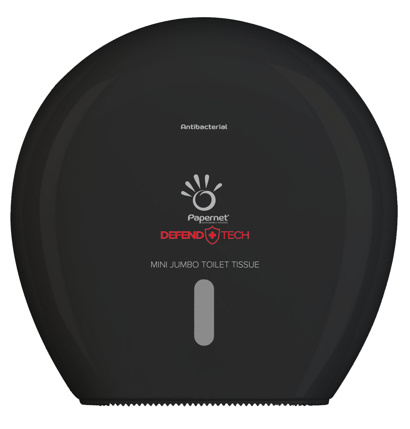 Spender für Mini Jumborollen - Toilettenpapier in schwarz Spender für Mini Jumborollen - Toilettenpapier in schwarz