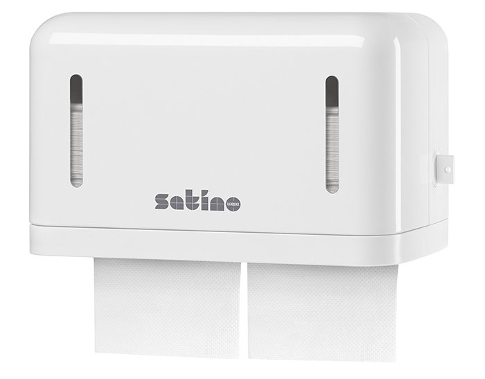 Wepa Satino Einzelblatt Toilettenpapier Spender BT1-kompatibel