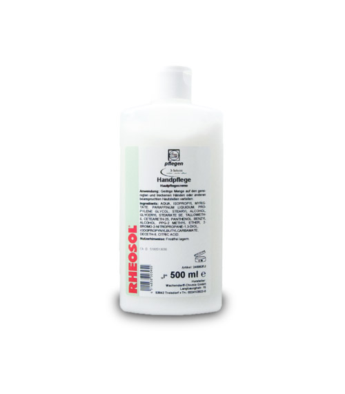 Rheosol Handpflege Lotion 500 ml Euroflasche | VE= 8 x 500 ml Rheosol Handpflege Lotion 500 ml Euroflasche | VE= 8 x 500 ml