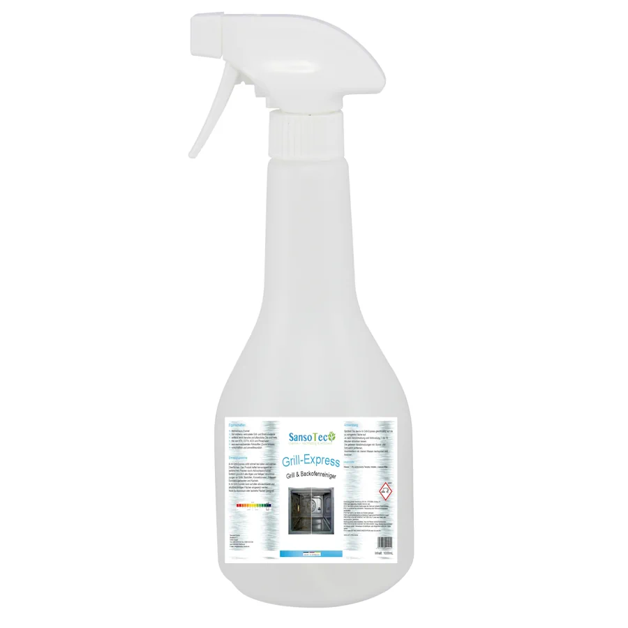 Grill-Express Grill- & Backofenreiniger| 5 x 1 Liter Flasche