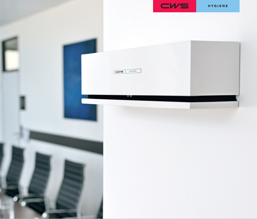CWS Duftspender Paradise Air Bar mit Blende | Farbe Royal Red 