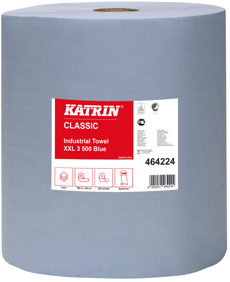 Katrin Classic Industrial Towel XXL3 Putztuchrolle | VE = 2 Rollen