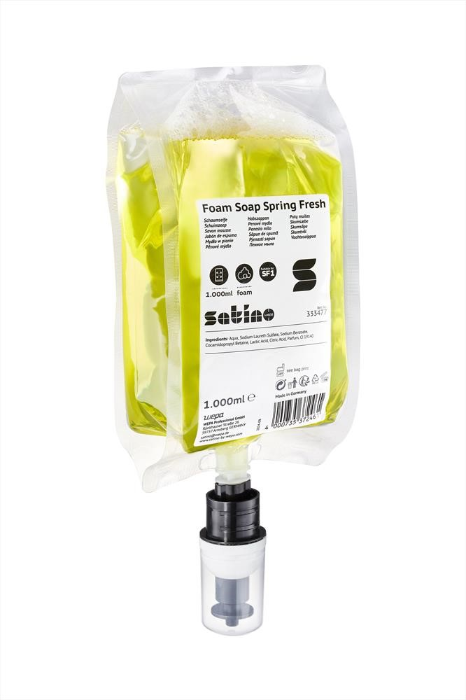Satino by Wepa Schaumseife Satino SF1  1.000 ml Spring Fresh