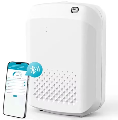 Aroma Diffuser elektrisch für die Wand für große öffentliche Bereiche | Farbe: Weiß